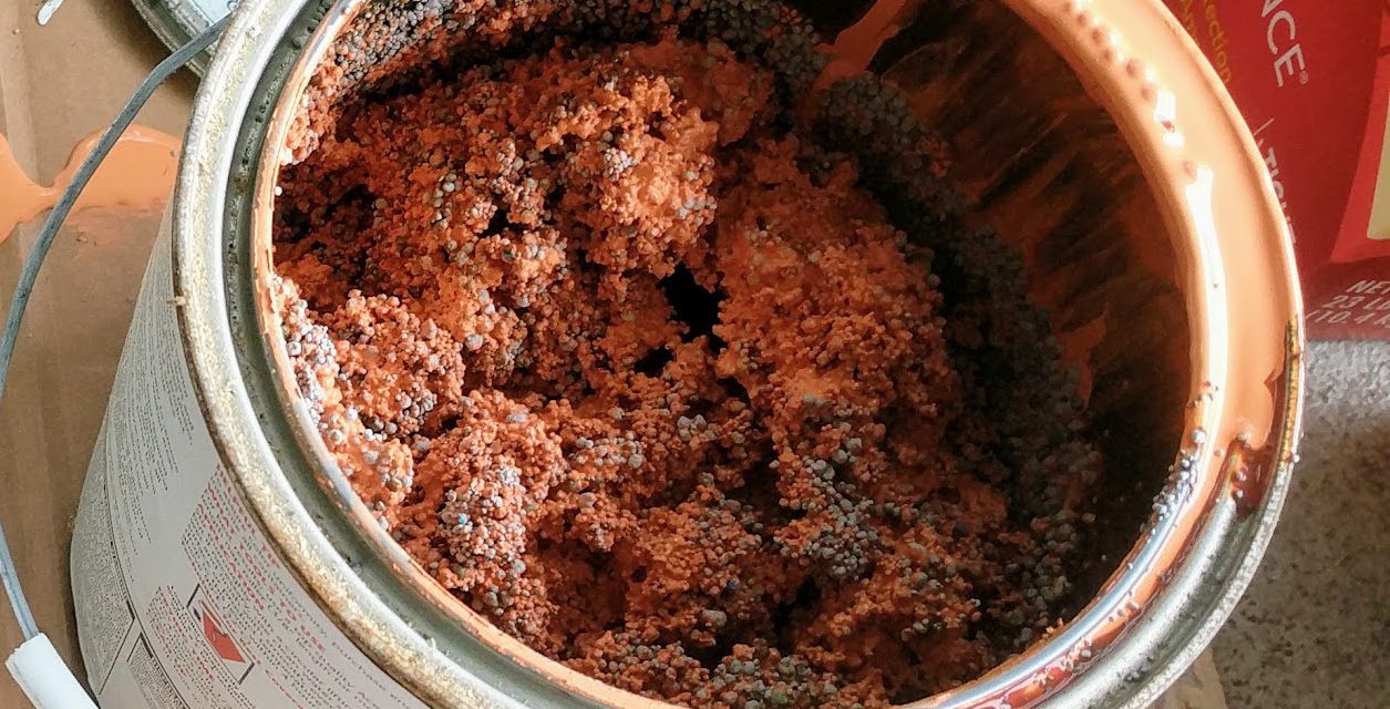 How to dispose of old paint