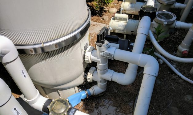 How to backwash a DE filter pool