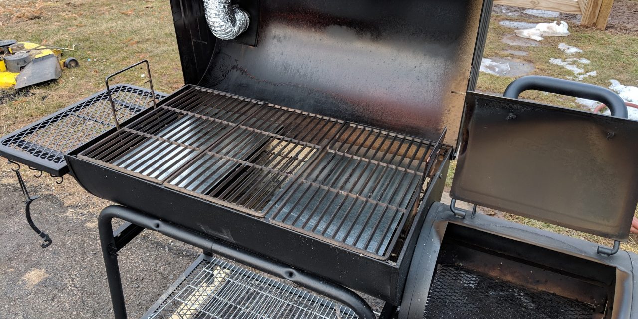 Char-Griller offset smoker mods