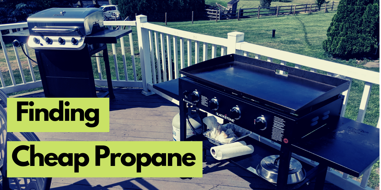 Finding cheap propane for your grills and griddles