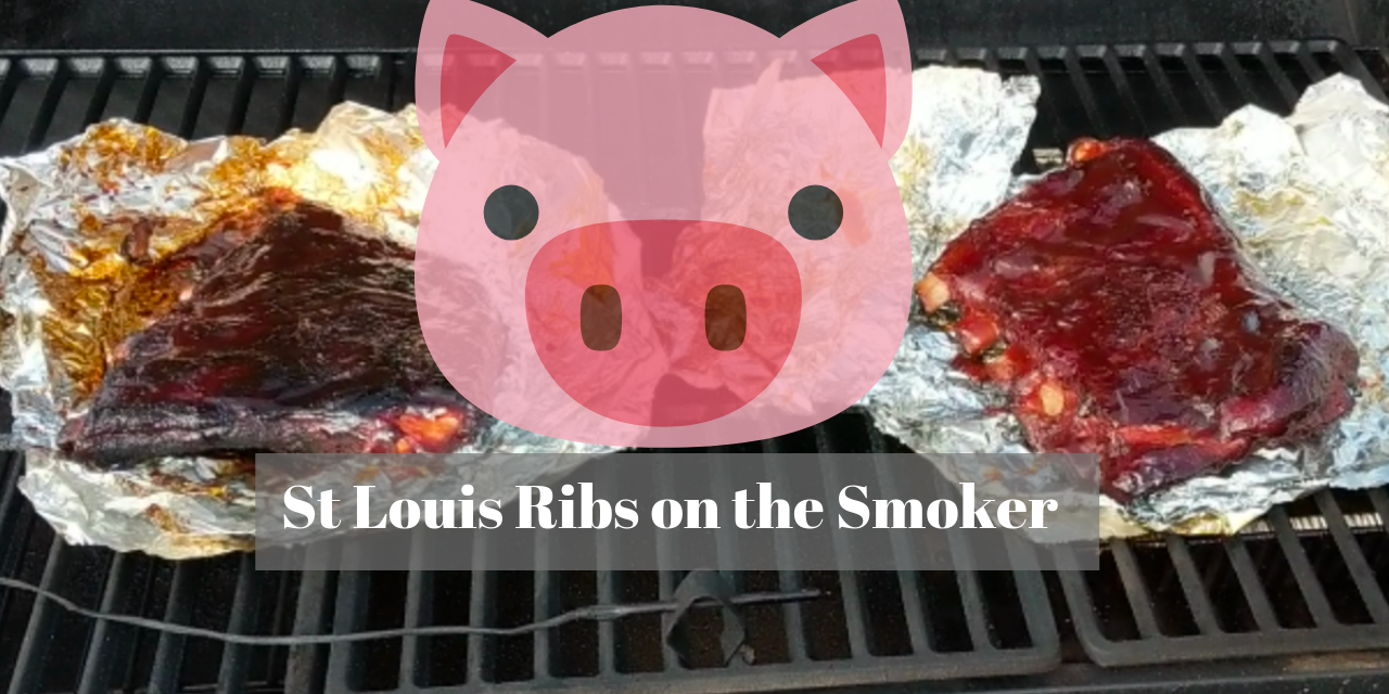 St. Louis ribs on the offset smoker