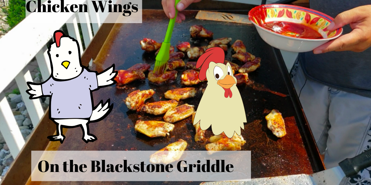 Chicken Wings on the Blackstone Griddle