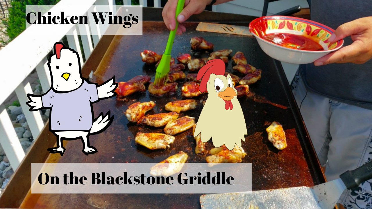 Chicken Wings on the Blackstone Griddle Rob's Backyard BBQ