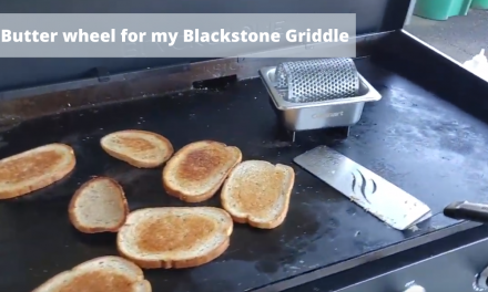 Butter wheel for my Blackstone griddle