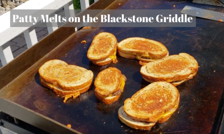Patty Melts on the Blackstone Griddle