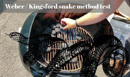 Snake Method on the 22″ Weber Kettle