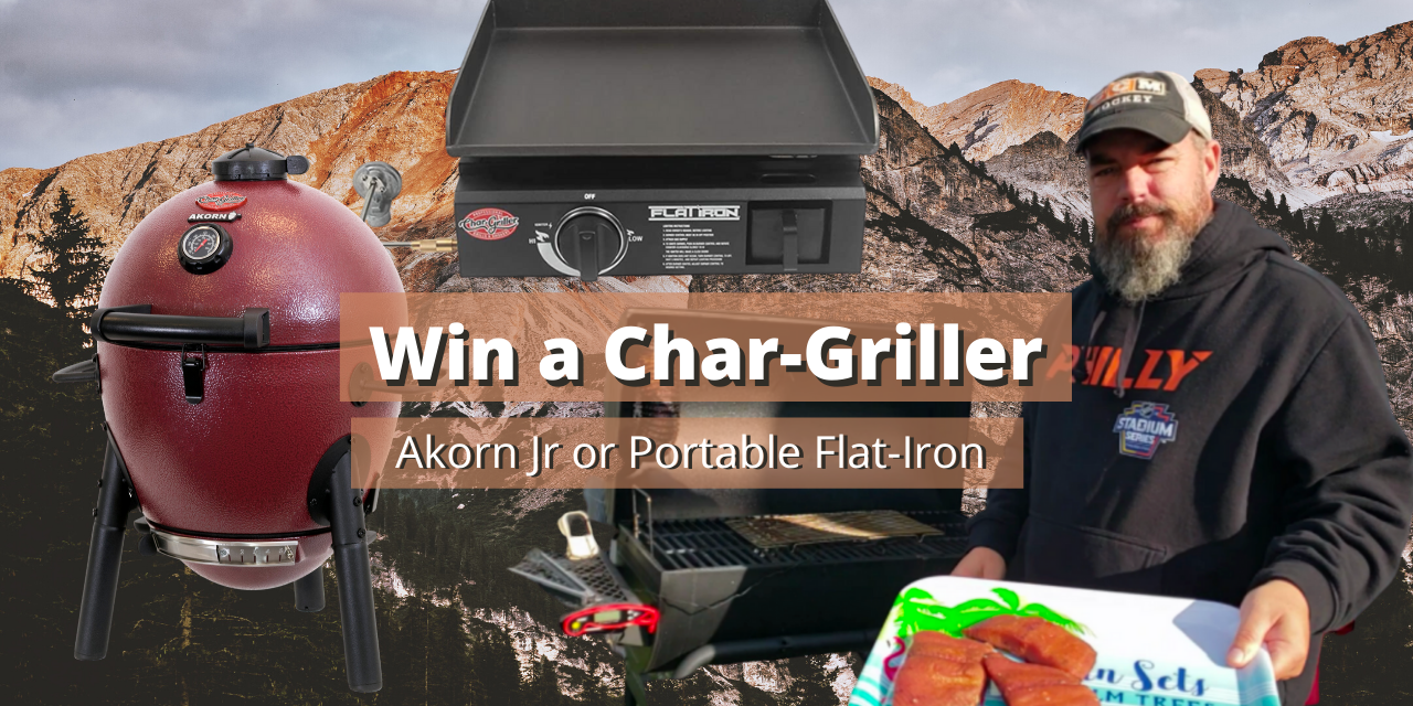 5000 Subscriber Contest – Win a Char-Griller Akorn Jr or Portable Flat-Iron!