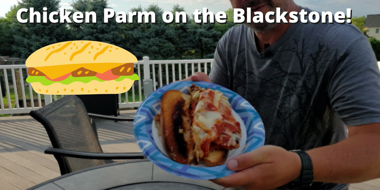 Chicken Parm Sandwiches on the Blackstone Griddle