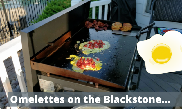 Omelettes on the Blackstone Griddle