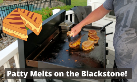 Patty Melts on the Blackstone Griddle