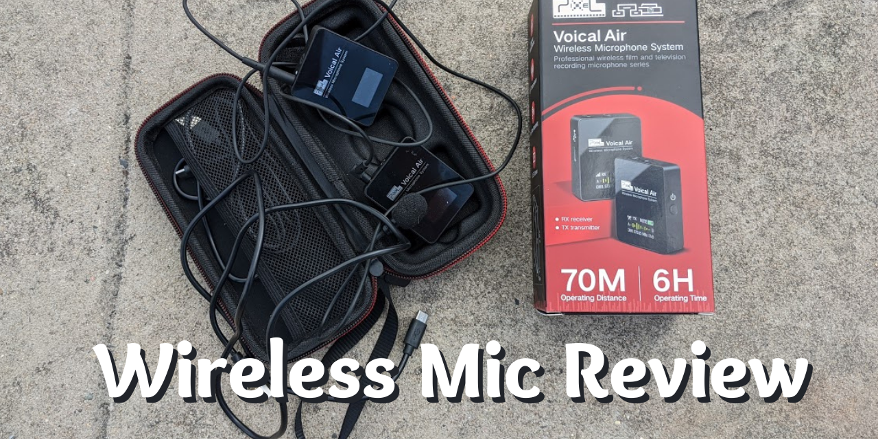Wireless Lavalier microphone review | Pixel Voical Air