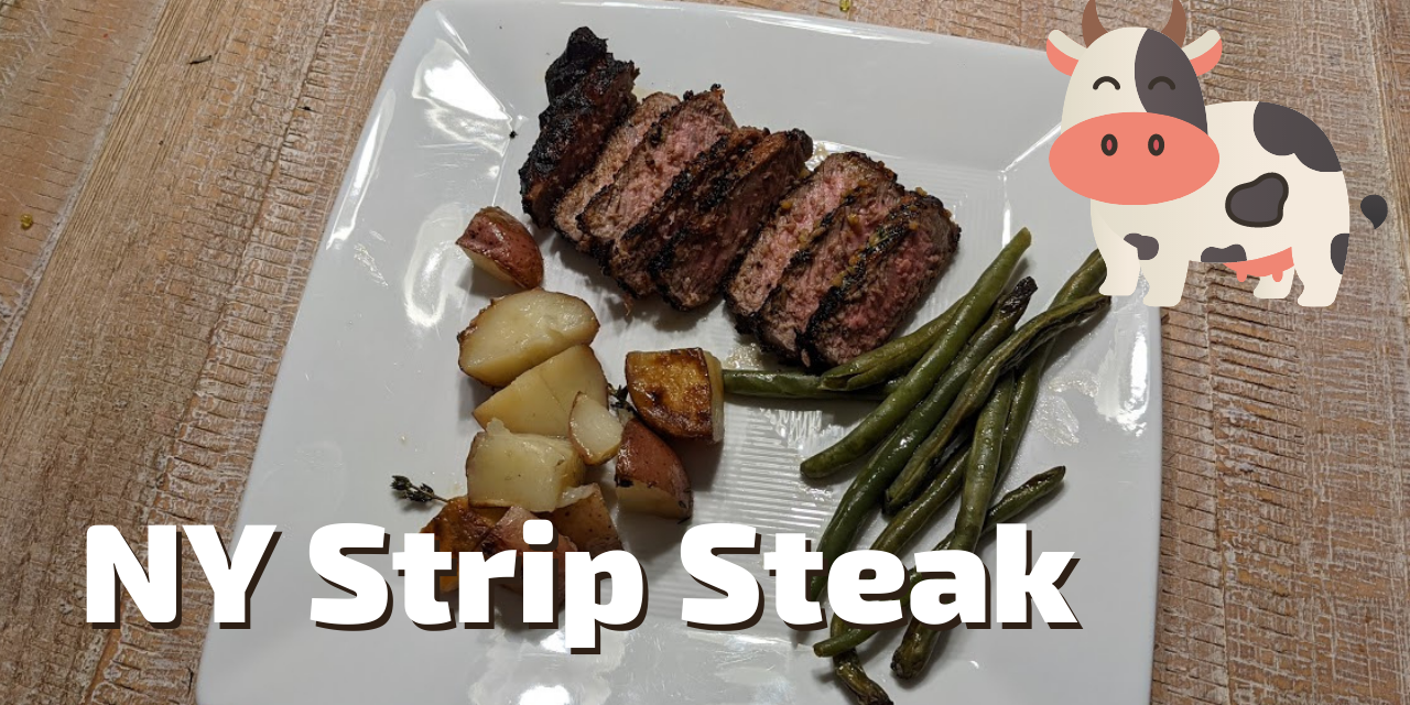 NY Strip Steaks tonight on the Char-Griller Akorn 700 degrees