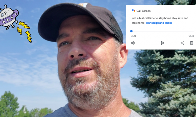 Creepy Robocall: Time to stay home – stay safe and stay home