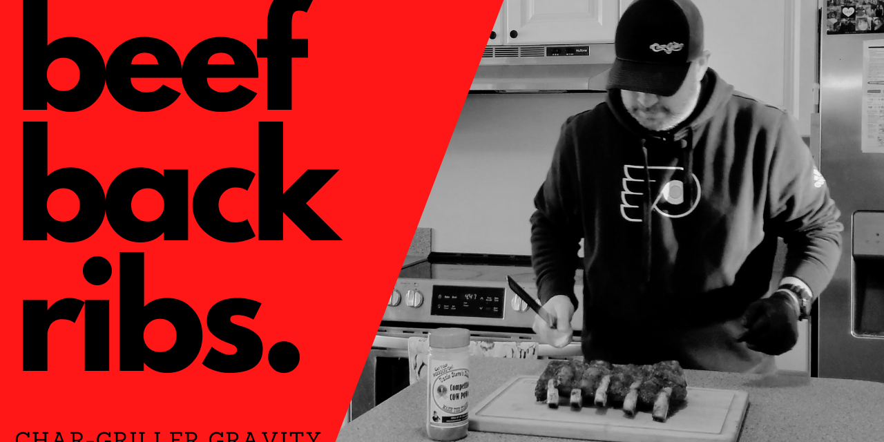 Beef Back Ribs on the Char-Griller Gravity 980 Smoker