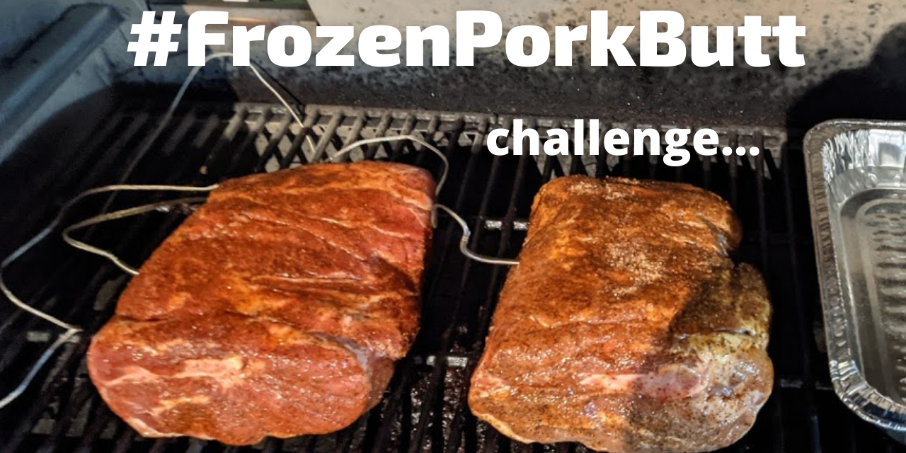 Frozen Pork Butt Challenge – #FrozenPorkButt on Char-Griller Gravity 980