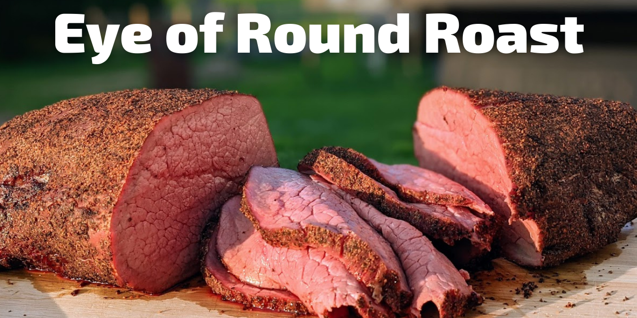 Eye of Round Roast on the Char-Griller Gravity 980!