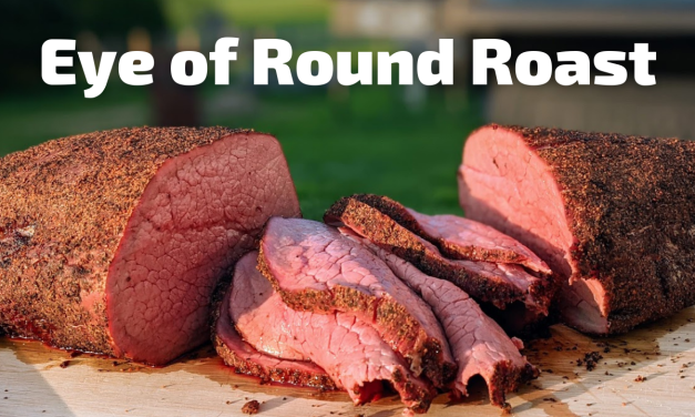 Eye of Round Roast on the Char-Griller Gravity 980!