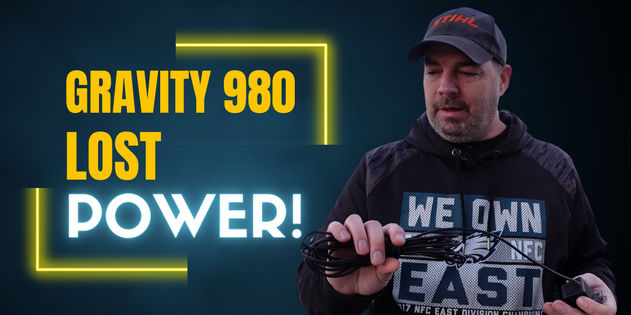 My Gravity 980 Lost Power (and how to fix it!)