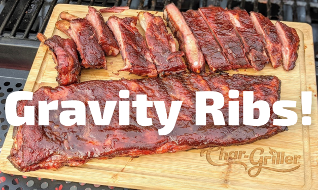St Louis Ribs on the Char-Griller Gravity 980