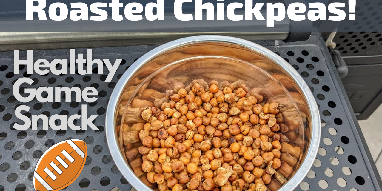 Roasted Chickpeas on the Char-Griller Gravity 980!