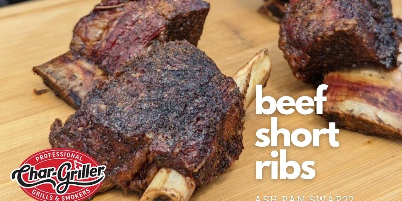 Auto-Kamado Ash Pan Swap during a power outage?? | Beef Short Ribs | Char-Griller AKORN Auto-Kamado