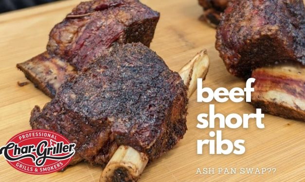 Auto-Kamado Ash Pan Swap during a power outage?? | Beef Short Ribs | Char-Griller AKORN Auto-Kamado