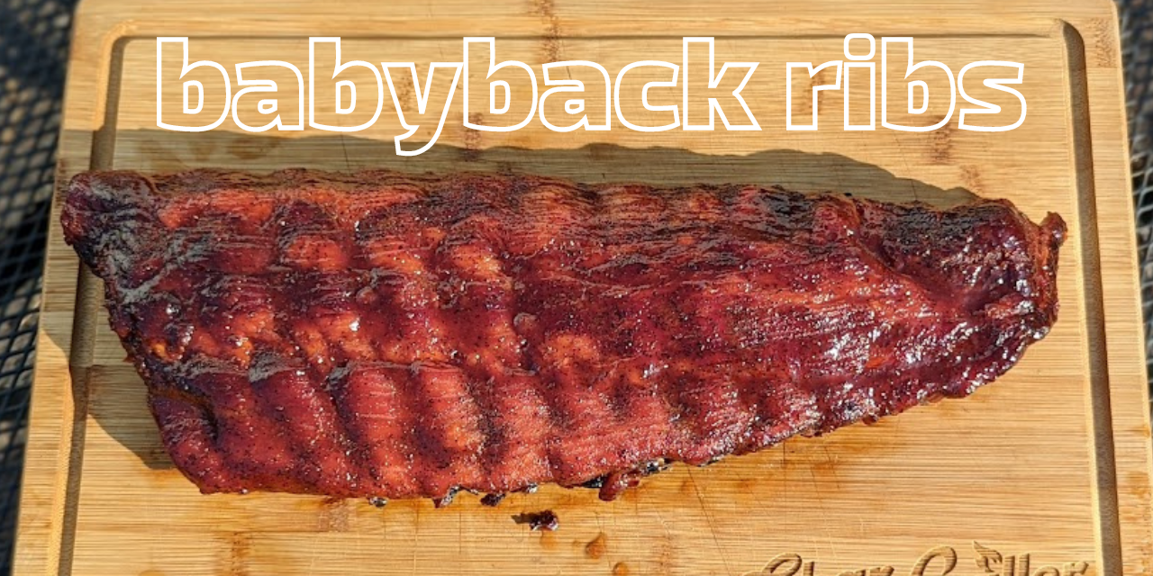 Babyback ribs on the Char-Griller AKORN Auto-Kamado