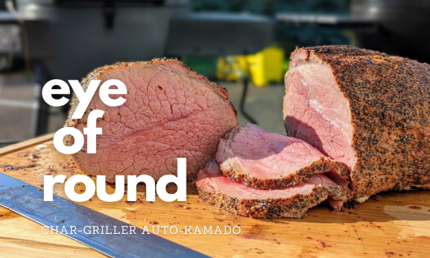 Eye of Round (roast beef) on the Char-Griller AKORN Auto-Kamado