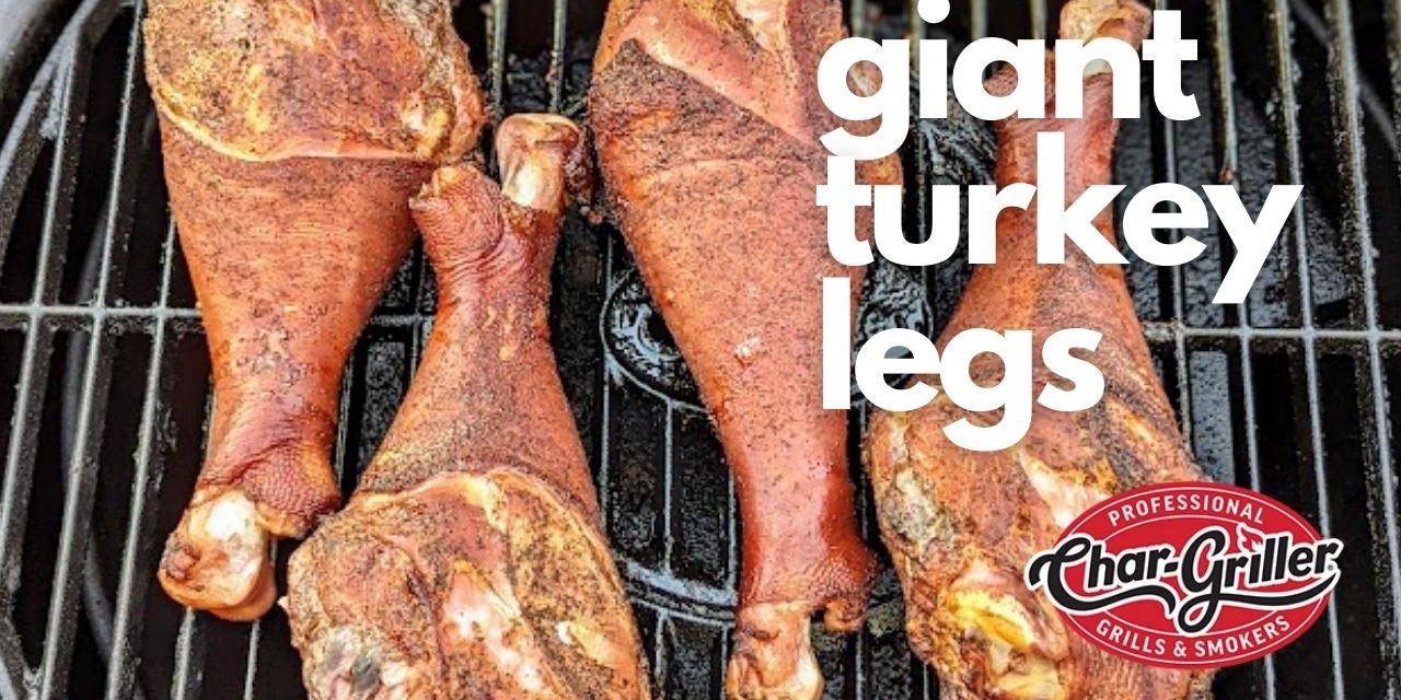 Giant Smoked Turkey Legs on the Char-Griller AKORN Auto-Kamado!
