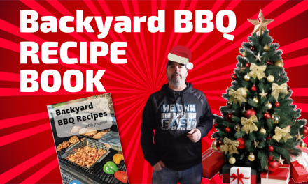 Check out my new Backyard BBQ Recipe Book and Journal!
