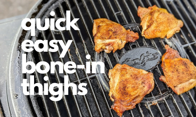 Easy Grilled Chicken Thighs | Bone-in Thighs | Char-Griller Auto Akorn