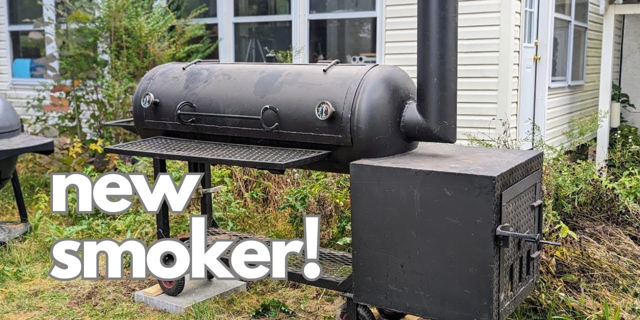 New Reverse Flow Offset Smoker – 80 gallon custom