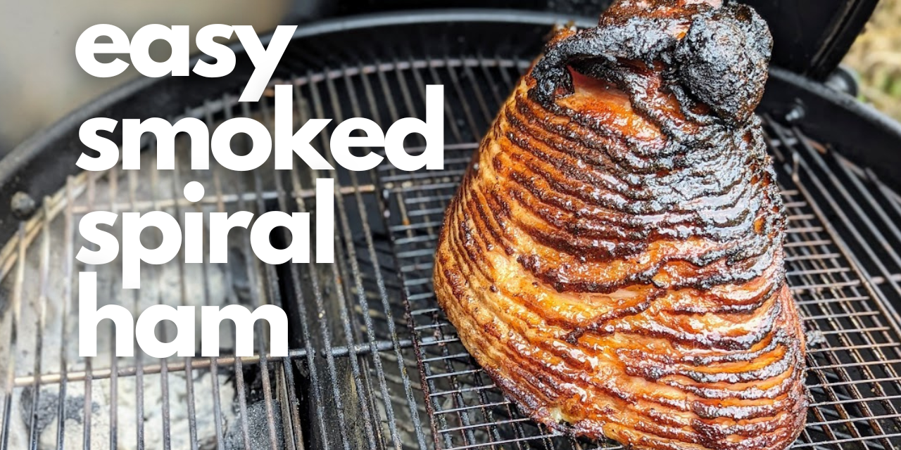EASY Smoked Spiral Ham | Weber Kettle | Uncle Steve’s Shake