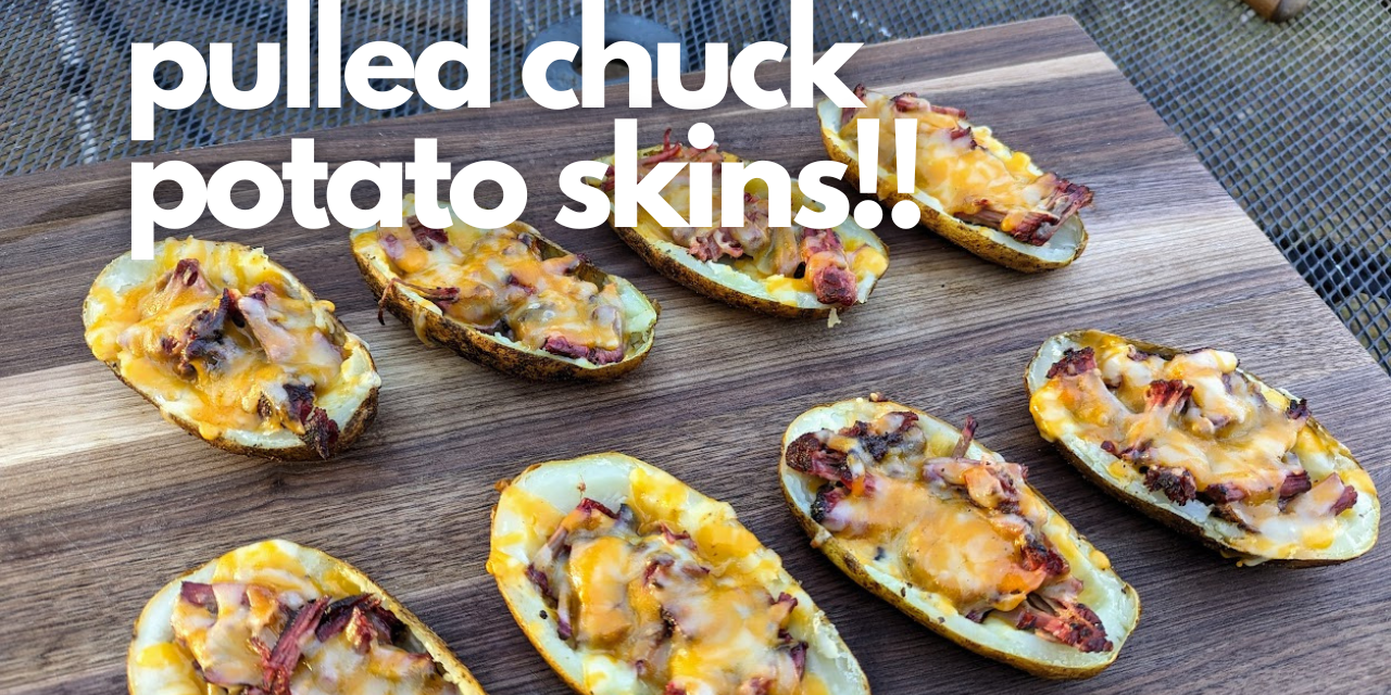 Pulled Beef Potato Skins | INKBIRD Review | Uncle Steve’s Shake