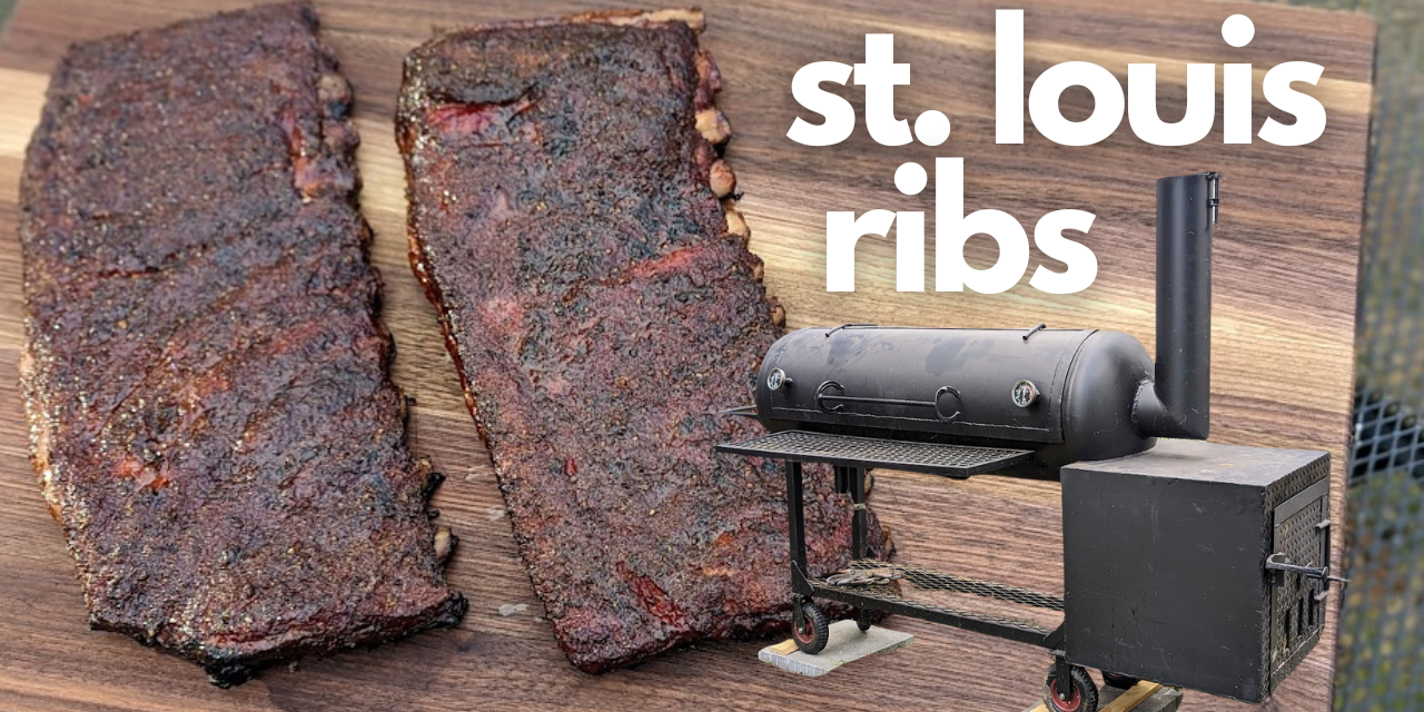 St. Louis Ribs | Offset smoker | Uncle Steve’s Shake