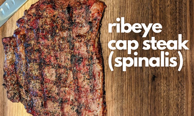 Ribeye Cap Steak | Spinalis | Weber Kettle