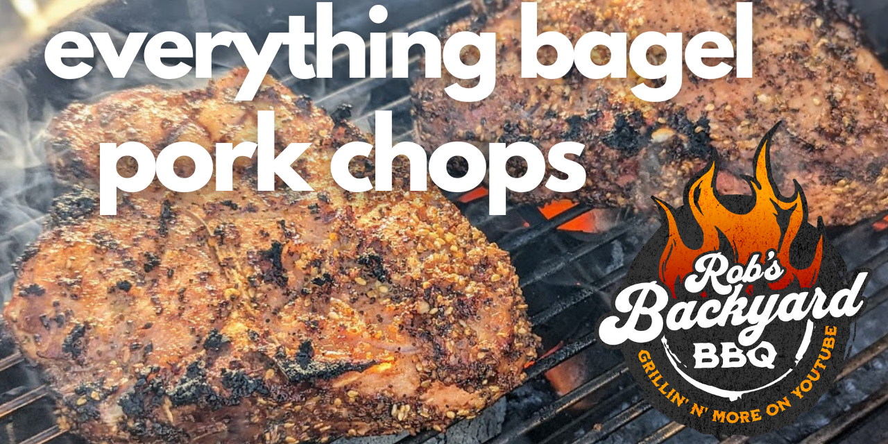 Everything Bagel Thick Pork Chops | Weber Kettle