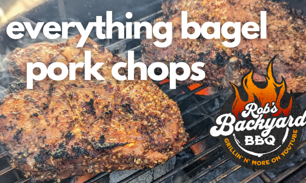 Everything Bagel Thick Pork Chops | Weber Kettle