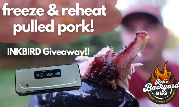 Freeze and Re-heat Pulled Pork | INKBIRD Giveaway