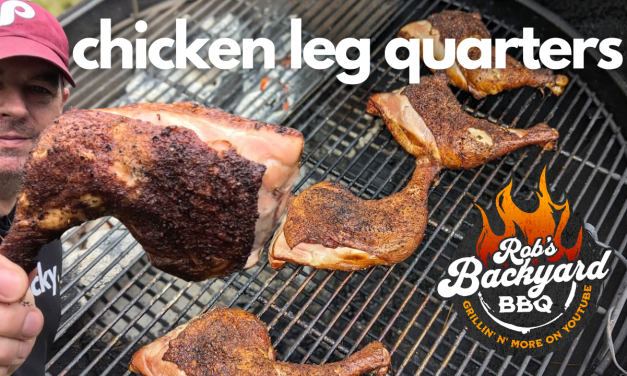 Quick and Easy Chicken Leg Quarters | Weber Kettle | Uncle Steve’s Shake