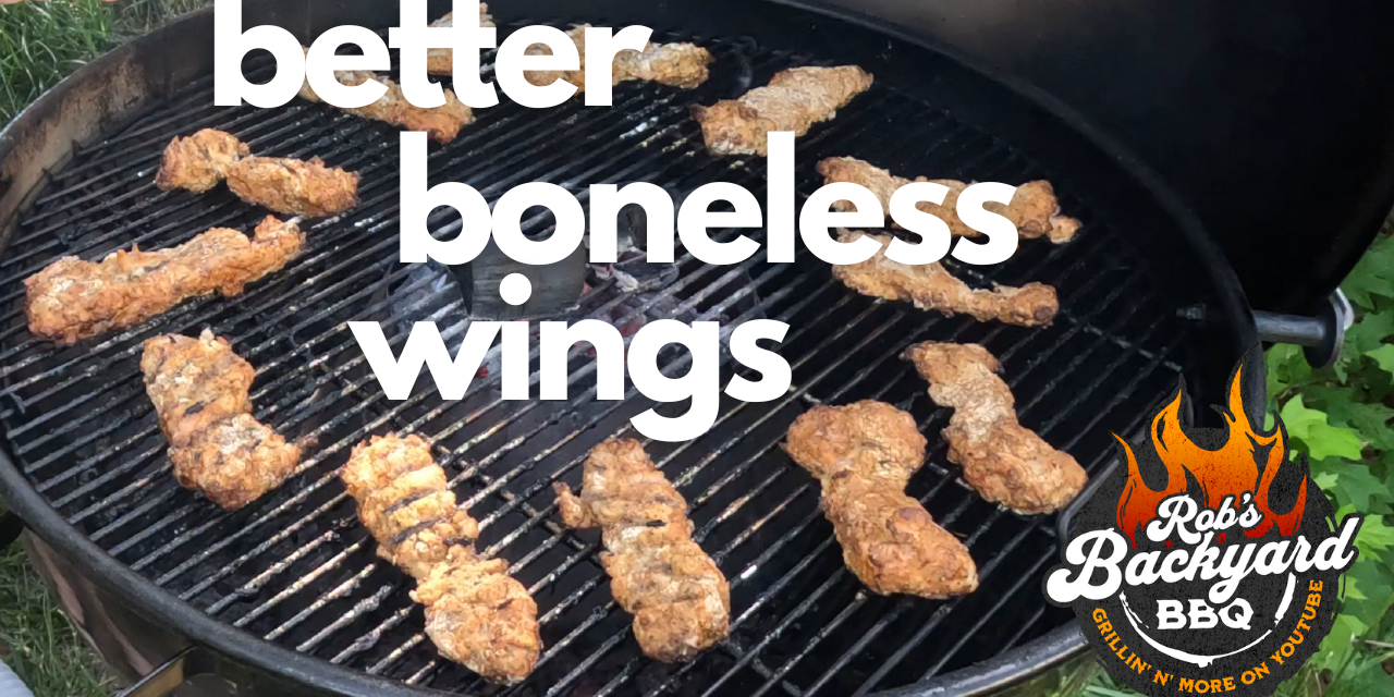 Better Boneless Wings | Weber Kettle