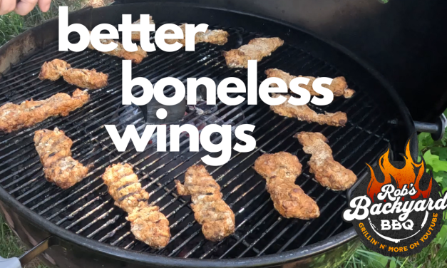 Better Boneless Wings | Weber Kettle