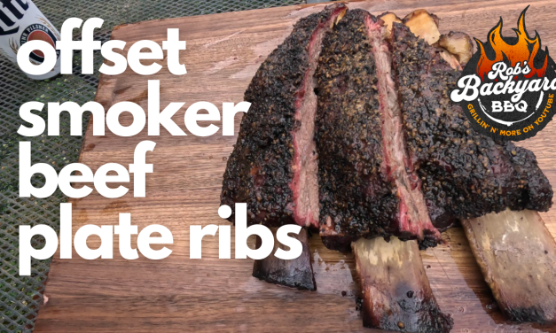 Reverse Flow Smoker Beef Plate Ribs / Short Ribs
