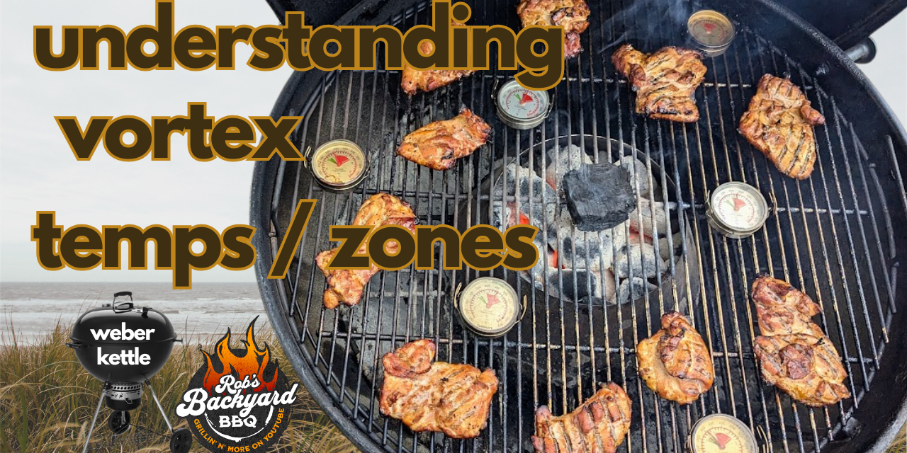 Understanding Vortex Heat Zones | Weber Kettle | bonus chicken thighs