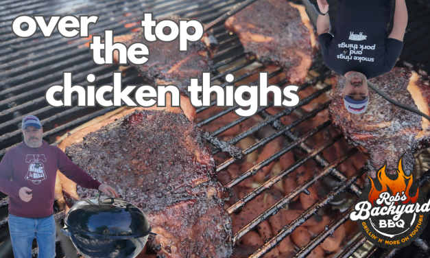 Over The Top Chicken Thighs (and potatoes, and carrots, and onions and garlic)