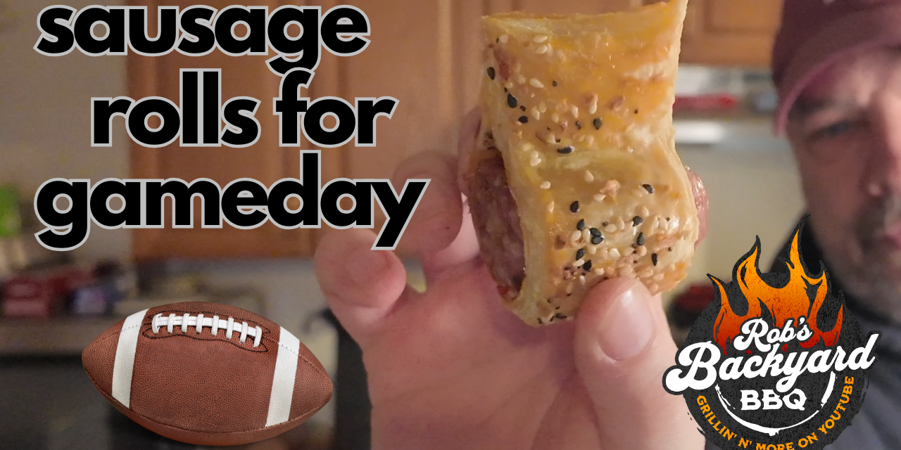 Easy Sausage Rolls for Gameday Snacks! | Uncle Steve’s Shake
