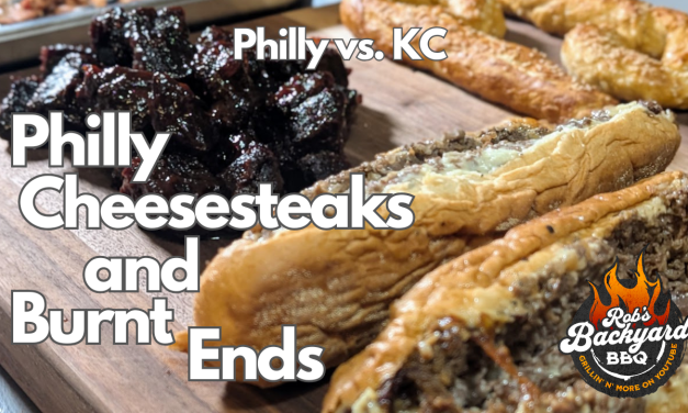 Philly Cheesesteaks vs. KC Burnt Ends: Super bowl snacks.. and lots of fun.