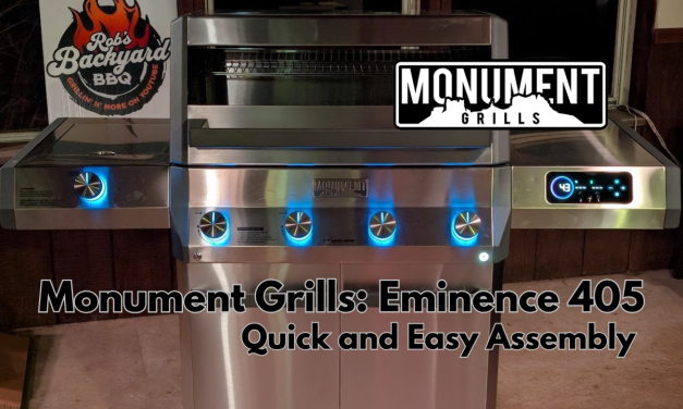 Monument Grills Eminence 405 Assembly